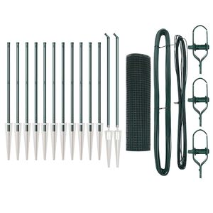 vidaXL Stĺp na plot. Zelen&aacute;