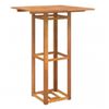 vidaXL Bistro stol&iacute;k 75x75x110 cm ak&aacute;ciov&yacute; mas&iacute;v