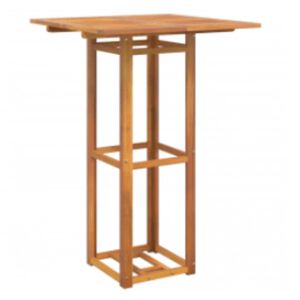 vidaXL Bistro stol&iacute;k 75x75x110 cm ak&aacute;ciov&yacute; mas&iacute;v