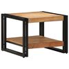 vidaXL Konferenčn&yacute; stol&iacute;k 50x50x38 cm ak&aacute;ciov&yacute; mas&iacute;v