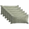 vidaXL Poťah na podložku 6 pcs HOUTEN Zelen&aacute; 40 x 80 cm