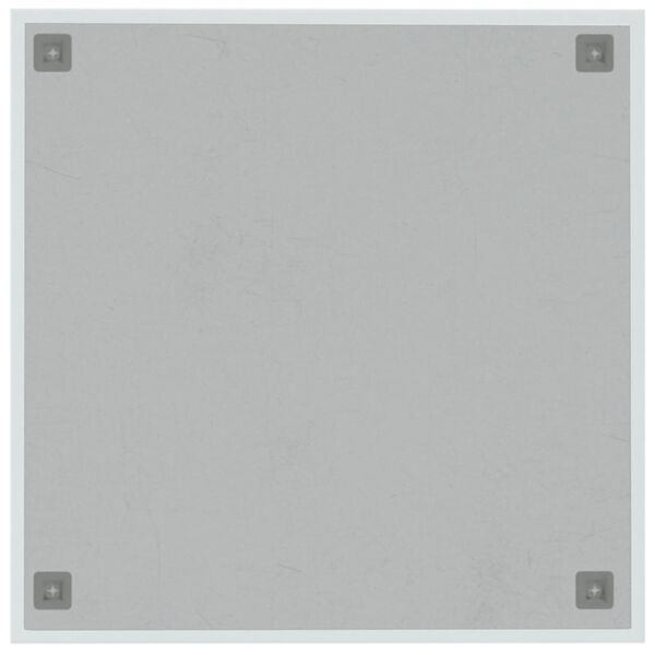 vidaXL N&aacute;stenn&aacute; magnetick&aacute; tabuľa biela 60x60 cm tvrden&eacute; sklo