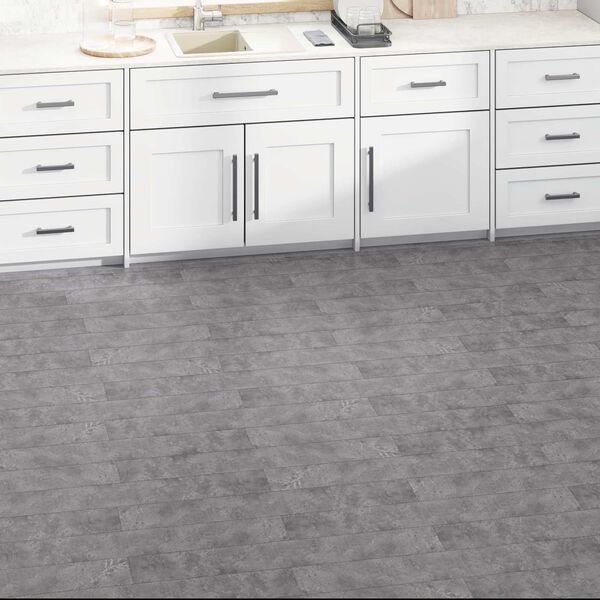 vidaXL Podlahov&eacute; dosky 36 pcs Bet&oacute;novo Siv&aacute; 5,02 m&sup2; PVC