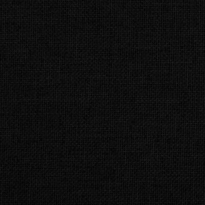 vidaXL Detská pohovka čierna 70x45x30 cm látka