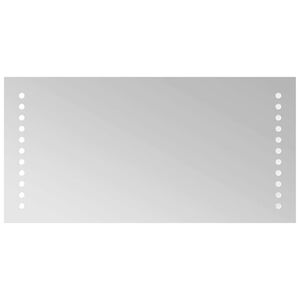 vidaXL LED k&uacute;peľňov&eacute; zrkadlo 40x20 cm