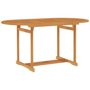 vidaXL Z&aacute;hradn&yacute; st&ocirc;l 150x90x75 cm t&iacute;kov&yacute; mas&iacute;v