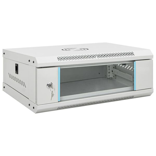 vidaXL 4U N&aacute;stenn&aacute; serverov&aacute; skriňa 19" 53x40x21 cm IP20