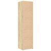 vidaXL Vysok&aacute; skrinka, dub sonoma 45x42,5x185 cm, kompozitn&eacute; drevo