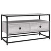 vidaXL TV skrinka siv&yacute; dub sonoma 80x35x45 cm spracovan&eacute; drevo