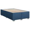 vidaXL Boxspring posteľ s matracom modrá 120x190 cm látka