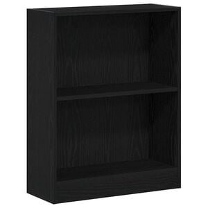 vidaXL Knižnica 60 x 24 x 76 cm Kompozitn&eacute; drevo Čierny dub