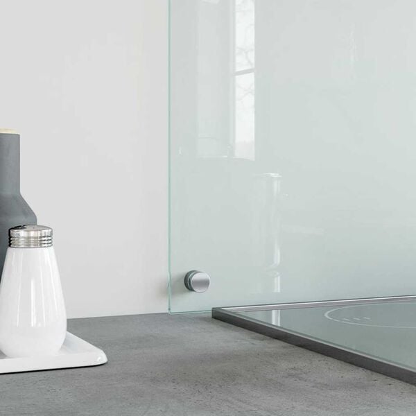 vidaXL Kuchynská zástena, priehľadná 80x50 cm, tvrdené sklo