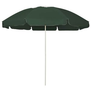 vidaXL Pl&aacute;žov&yacute; slnečn&iacute;k, zelen&yacute; 240 cm