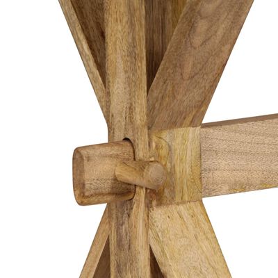 vidaXL Lavička do chodby 160x35x45 cm masívne mangovníkové drevo