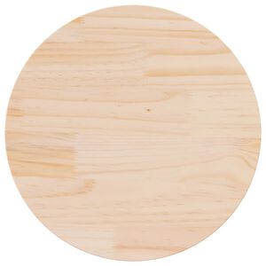 vidaXL Stolov&aacute; doska &Oslash;70x2,5 cm mas&iacute;vna borovica