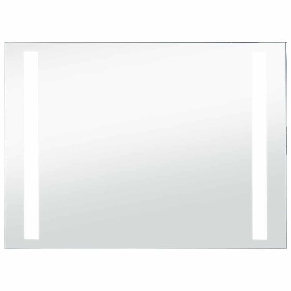 vidaXL Kúpeľňové nástenné zrkadlo s LED osvetlením 100x60 cm