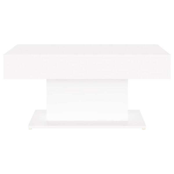 vidaXL Konferenčný stolík, biely 96x50x45 cm, kompozitné drevo