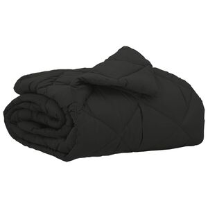 vidaXL Letn&aacute; prikr&yacute;vka Čierny 200 x 135 cm Mikrovl&aacute;kno