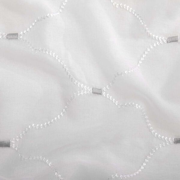 vidaXL Okenice 2 pcs Biela 140 x 245 cm Polyester