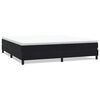vidaXL Box Spring Posteľ bez matraca Čierna 200x220 cm Zamat