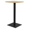 vidaXL Bistro stol&iacute;k, dubov&aacute; farba 50x50x107 cm