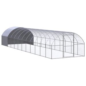 vidaXL Vonkaj&scaron;&iacute; kur&iacute;n 3x12x2 m pozinkovan&aacute; oceľ