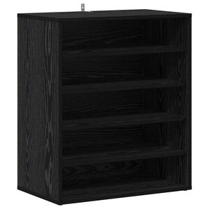vidaXL Skriňa na top&aacute;nky 60 x 35 x 70 cm Kompozitn&eacute; drevo Čierny dub