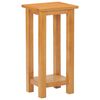 vidaXL Pr&iacute;ručn&yacute; stol&iacute;k 27x24x55 cm dubov&yacute; mas&iacute;v