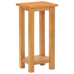 vidaXL Pr&iacute;ručn&yacute; stol&iacute;k 27x24x55 cm dubov&yacute; mas&iacute;v