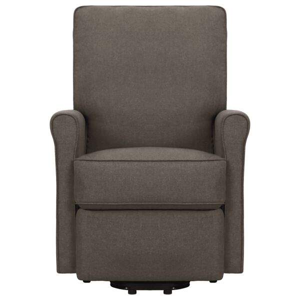 vidaXL Zdv&iacute;hacie mas&aacute;žne kreslo hned&eacute; l&aacute;tka