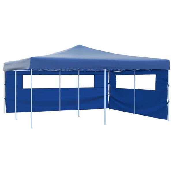 vidaXL Skladac&iacute; alt&aacute;nok s 2 stenami 5x5 m, modr&yacute;