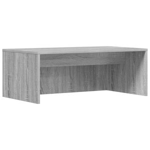 vidaXL N&aacute;stenn&yacute; st&ocirc;l Siv&yacute; Sonoma Kompozitn&eacute; drevo 80 x 45 x 30 cm