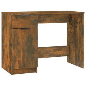 vidaXL St&ocirc;l dymov&yacute; dub 100x50x75 cm spracovan&eacute; drevo
