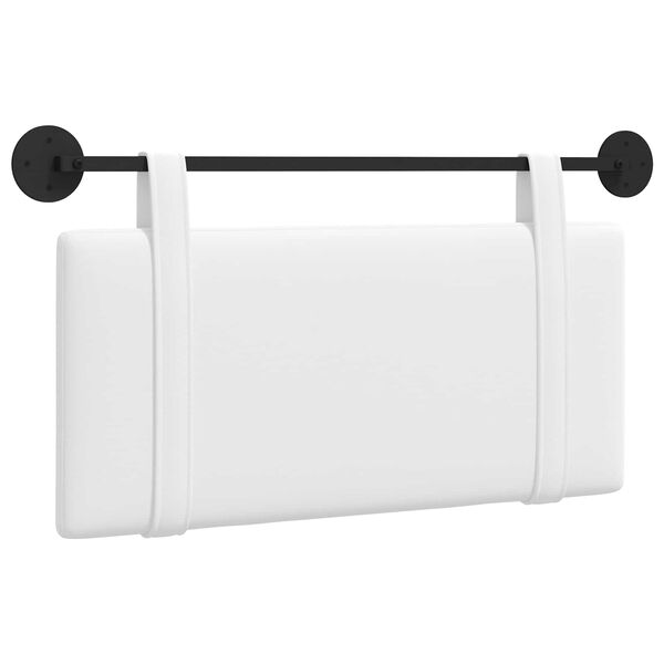 vidaXL Z&aacute;vesn&aacute; Čel&aacute; N&aacute;stenn&yacute; Jednofarebn&yacute; Biely 100 x 55 x 5 cm l&aacute;tka