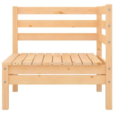 vidaXL 4-dielna záhradná sedacia súprava masívne borovicové drevo