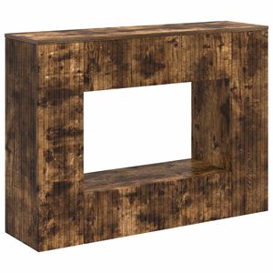 vidaXL Konzolov&yacute; st&ocirc;l &Uacute;den&yacute; Dub 101 x 29 x 74 cm Kon&scaron;truovan&eacute; drevo