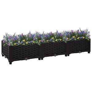 vidaXL Vyv&yacute;&scaron;en&yacute; z&aacute;hon 120x40x23 cm polypropyl&eacute;n