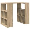 vidaXL St&ocirc;l Sonoma dub Kompozitn&eacute; drevo 90 x 50 x 75 cm