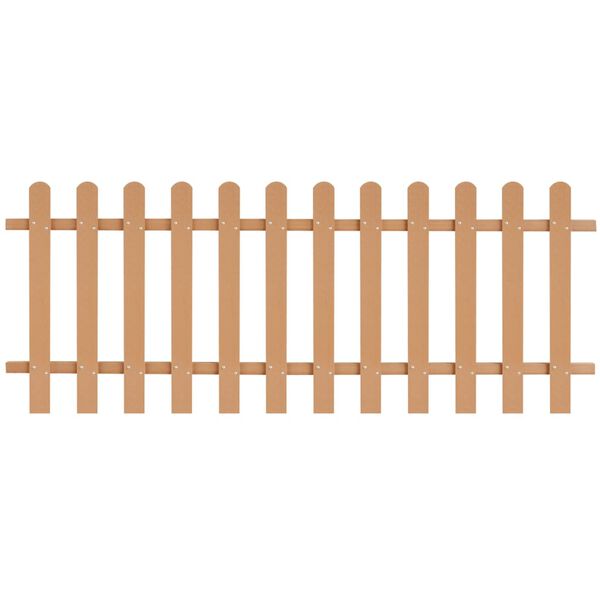vidaXL Latkový plot, WPC 200x80 cm