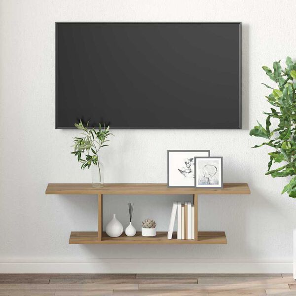 vidaXL Zostava TV skriniek Hnedá 103 x 30 x 26,5 cm Kompozitné drevo
