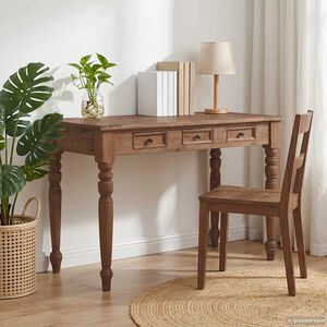 vidaXL St&ocirc;l s z&aacute;suvkami 117x57x75 cm mas&iacute;vne mahag&oacute;nov&eacute; drevo