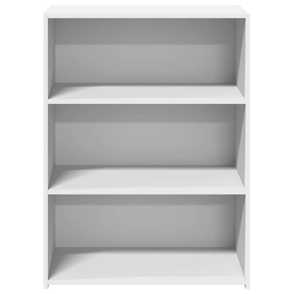 vidaXL Komoda biela 70x41x93 cm kompozitn&eacute; drevo