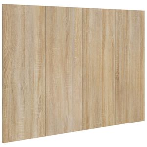 vidaXL Čelo postele dub sonoma 120x1,5x80 cm spracovan&eacute; drevo