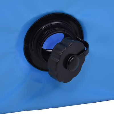 vidaXL Skladací bazén pre psov modrá 160x30 cm PVC