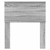 vidaXL Zadn&eacute; čelo Siv&yacute; Sonoma 75 cm Kompozitn&eacute; drevo