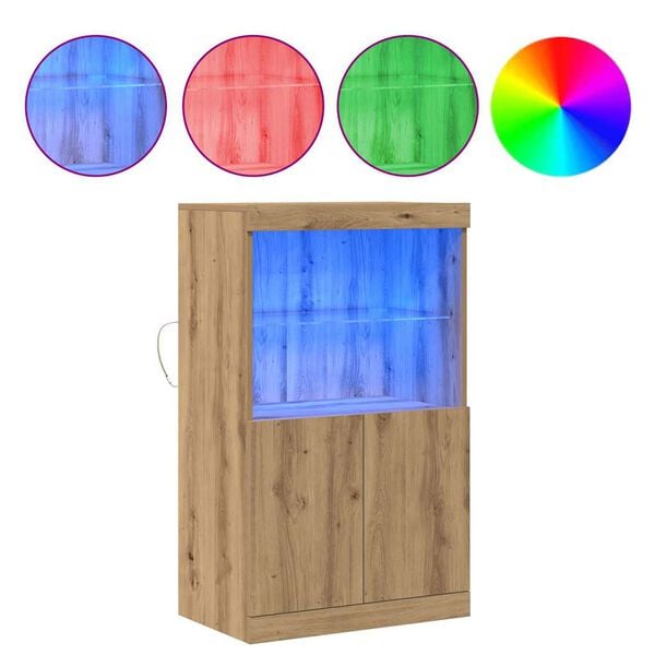 vidaXL Servírovacia skriňa Hnedá 60 x 37 x 100 cm Kompozitné drevo