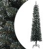 vidaXL Umel&yacute; &uacute;zky vianočn&yacute; stromček s podstavcom zelen&yacute; 180 cm PVC