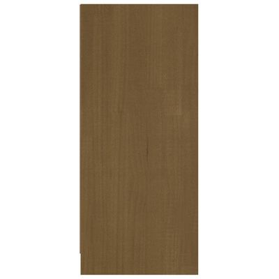 vidaXL Komoda medovo-hnedá 70x33x76 cm masívne borovicové drevo