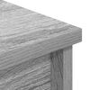vidaXL Highboard Grey Sonoma 37,5x35x180 cm Engineered Wood
