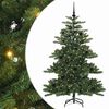 vidaXL Umel&yacute; Skl&aacute;pac&iacute; Vianočn&yacute; Stromček Zelen&aacute; 150 cm PVC a oceľ